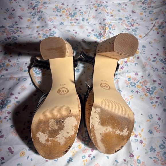 Michael Kors Black Patent Heels - Picture 4 of 4